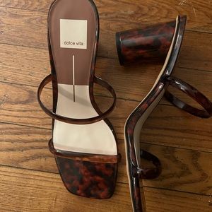 Dolce Vita Tortoise Slip On heels